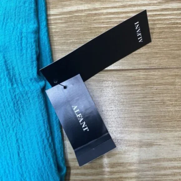 Alfani Womens Blouse V-Neck Size S Collared Sleeveless Breathable Top NWT - Picture 7 of 15